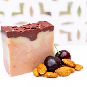 Cherry Almond Tallow & Goats Milk Soap